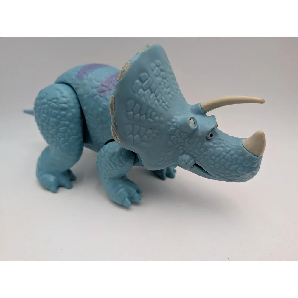 Mattel Toy Story 4 Trixie Triceratops Blue Dinosaur Figure MISSING HORN